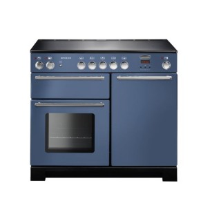 Rangemaster Infusion Induction Range Cooker Stone Blue 100cm - INF100EISB