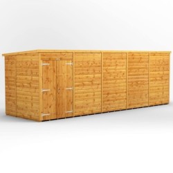 20 x 6 Power Windowless Pent Double Door