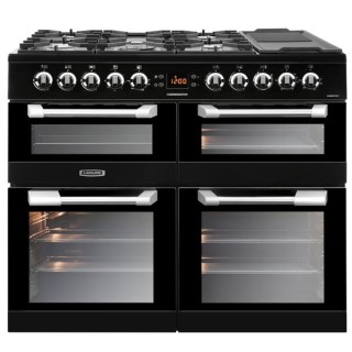 Leisure Cuisinemaster Dual Fuel Range Cooker Black 100cm - CS100F520K