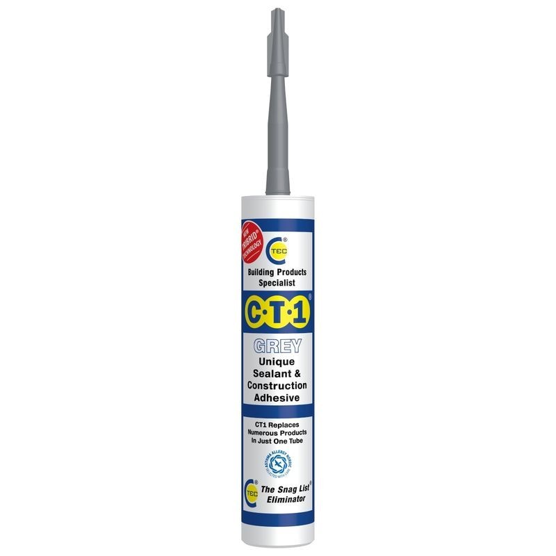 C-TEC Grey Sealant CT1 Tube 290ml