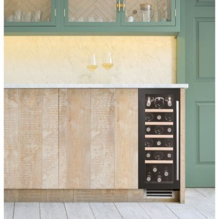 Caple Sense Undercounter Single Zone Wine Cooler Black 30cm - WI3126