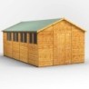 18 x 10 Power Apex Shed