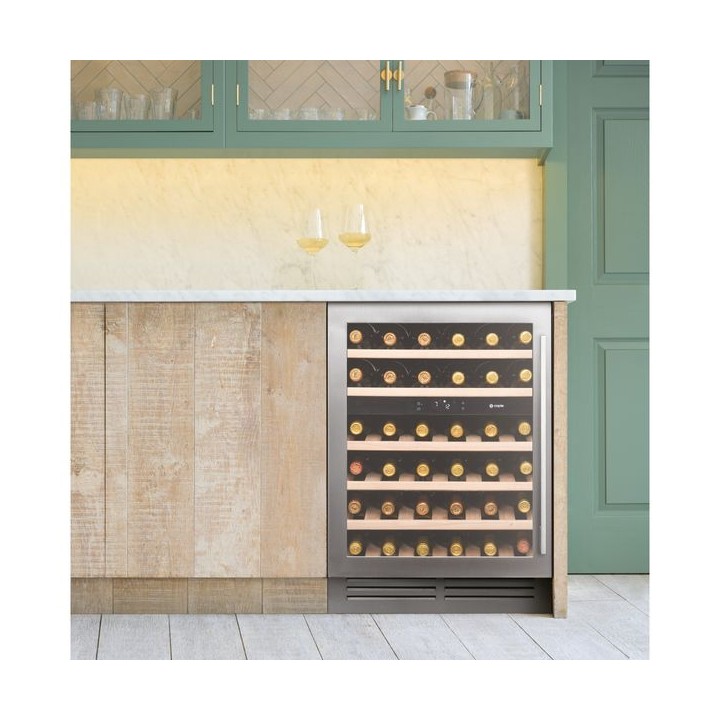 Caple Classic Twin Zone Wine Cooler Stainless Steel 60cm - WI6135