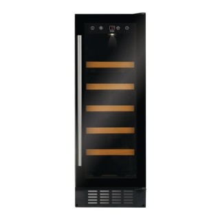 CDA 300mm Freestanding / Under Counter Wine Cooler Black - FWC304BL