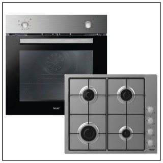 neue Single Fan Oven and Gas Hob Pack