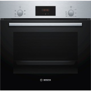 Bosch Serie 2 Built in Single Oven with 3D Hot Air Stainless Steel HHF113BR0B