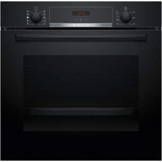 Bosch S4 Black Built-in oven with added steam function 60 x 60 cm