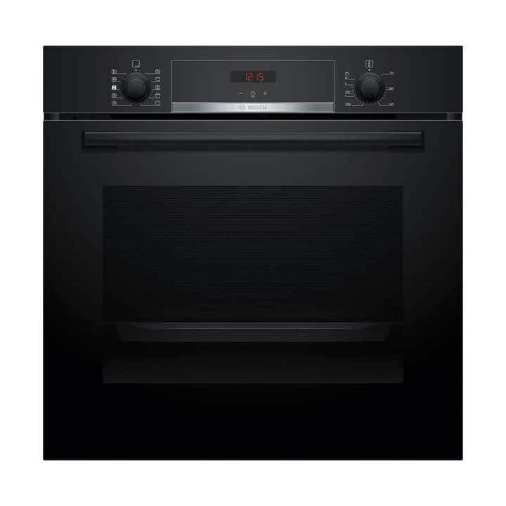 Bosch S4 Black Built-in oven with added steam function 60 x 60 cm