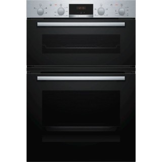 Bosch Series 2 Built in Double Oven with LED Display 96cm Stainless Steel - MHA133BR0B