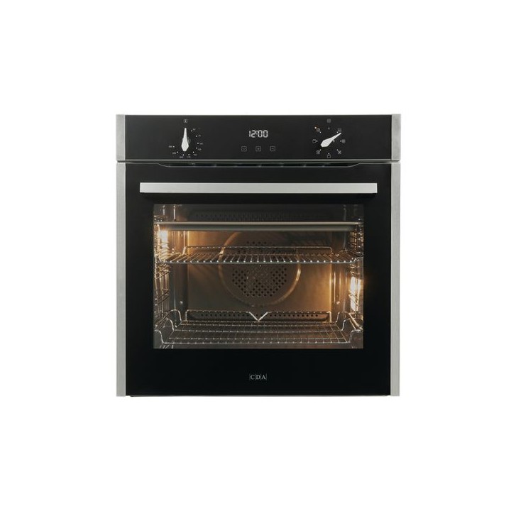 CDA SL200SS Built in 77 Litre 7 Function Rotary Control Single Fan Oven Stainless Steel