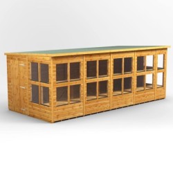 18 x 8 Power Pent Potting Shed