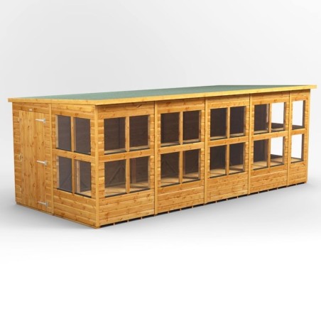 18 x 8 Power Pent Potting Shed