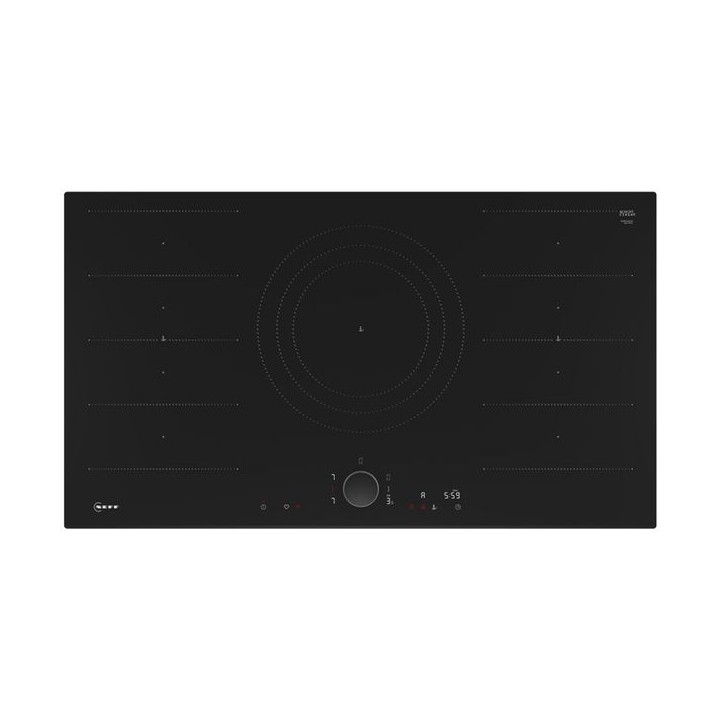 NEFF Flex Induction Hob with Twist Pad Black Glass 90cm - T69FUV4L0