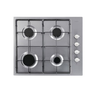 CDA HG6151SS 4 Burner Gas Hob with Side Controls Stainless Steel