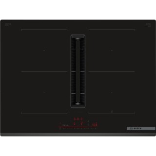 Bosch Serie 6 Touch Countrol Induction Venting Hob Black Glass 70cm - PVQ731H26E