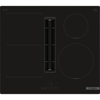 Bosch Serie 4 Touch Control 4 Zone Venting Hob Black Glass 60cm - PVS611B16E