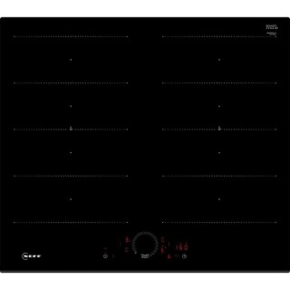 NEFF N70 Home Connect Twist Touch Twin Flex Induction Hob Black Glass 60cm - T66FHX4L0