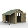 Timberdale 6 x 8 Dble Dr Apex Shed Ls - Installed