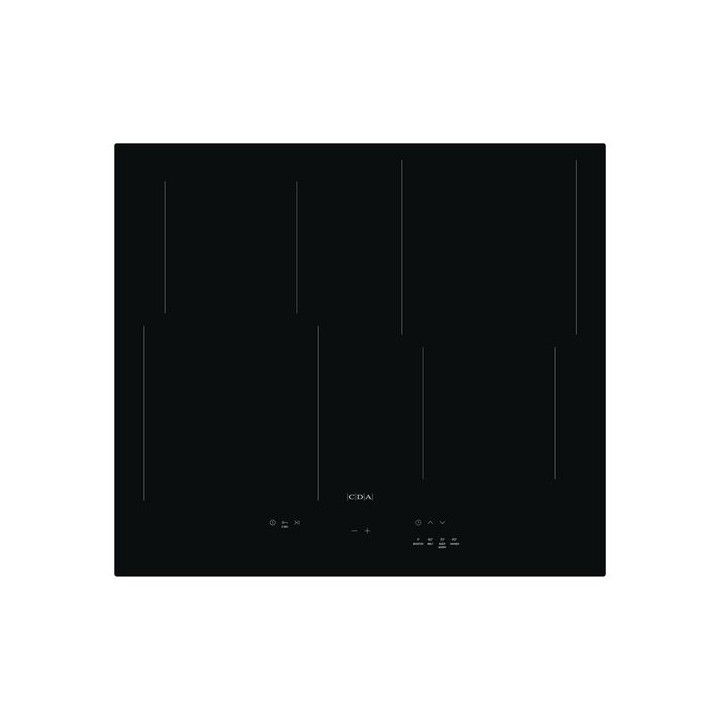 CDA HN6112FR 4 Zone Touch Control Induction Hob Black