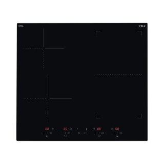 CDA HN6732FR 4 Zone Induction Hob with Slider Controls Black