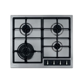 CDA HG6351SS 4 Burner Gas Hob Stainless Steel