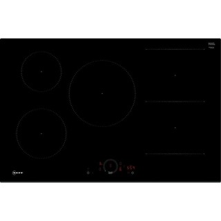 NEFF N70 Home Connect Twist Touch Combi Induction Hob Black Glass 80cm - T58FHW1L0