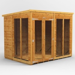 8 x 6 Power Pent Summerhouse