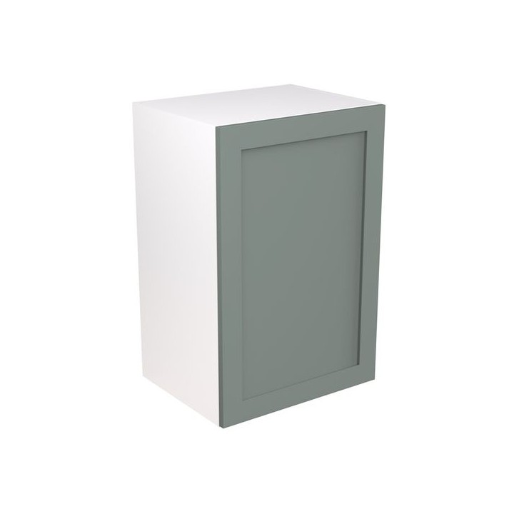 Flatpack 900 Boiler Housing Wall Kitchen Cabinet Shaker Ultra Matt Sage Green