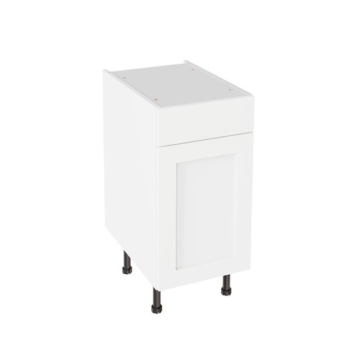 Flatpack 400 Drawerline Base Cabinet Shaker Ultra Matt White