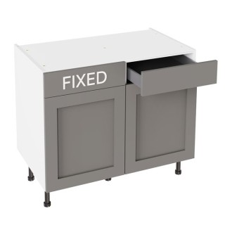 Flatpack 1000 Drawerline Base Cabinet Shaker Ultra Matt Dust Grey