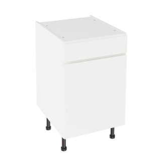 Flatpack 500 Drawerline Base Cabinet J-Pull Super Gloss White
