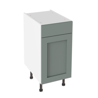 Flatpack 400 Drawerline Base Cabinet Shaker Ultra Matt Sage Green