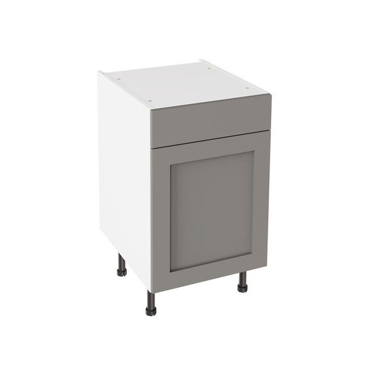 Flatpack 500 Drawerline Base Cabinet Shaker Ultra Matt Dust Grey