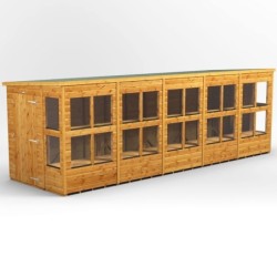 20 x 6 Power Pent Potting Shed