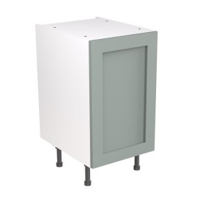 Flatpack 450 Base Kitchen Cabinet Shaker Ultra Matt Sage Green