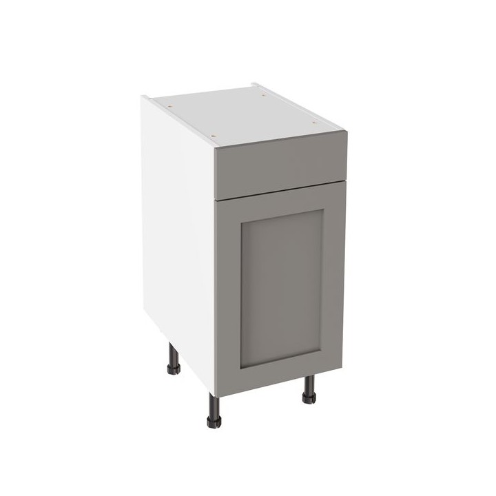 Flatpack 400 Drawerline Base Cabinet Shaker Ultra Matt Dust Grey