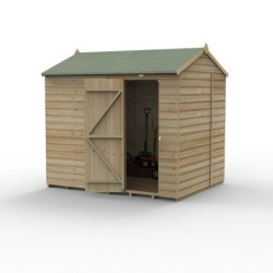 Beckwood 8x6 Reverse Apex Shed No WindowsInstalled
