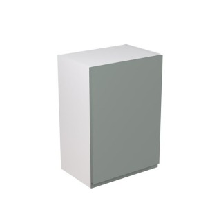 Flatpack 500 Wall Kitchen Cabinet J-Pull Ultra Matt Sage Green