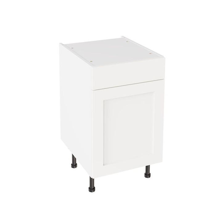 Flatpack 500 Drawerline Base Cabinet Shaker Ultra Matt White