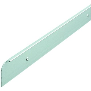 Silver Worktop Aluminium End Trim 630mm E30SLP