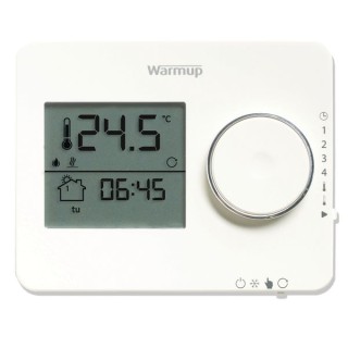 Warmup Tempo Thermostat Porcelain White
