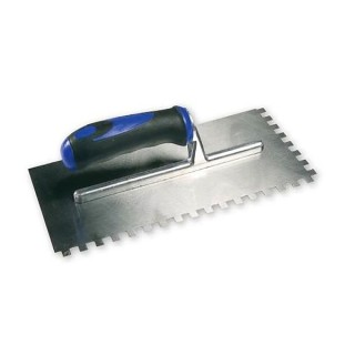 Genesis 902 20mm x 10mm Soft Grip Round Notch Trowel 902