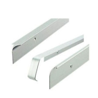 Silver Worktop Aluminium Butt Joint 630mm T30SLP6
