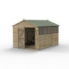 Beckwood 8x12 Apex Shed 6 Windows Double Door