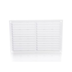 Rytons Building Products Ltd '9 x 6' Louvre Ventilator with Flyscreen - White