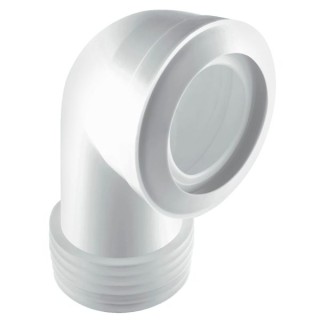 McAlpine MAC-8 Macfit WC Connector 90 Degree Bend