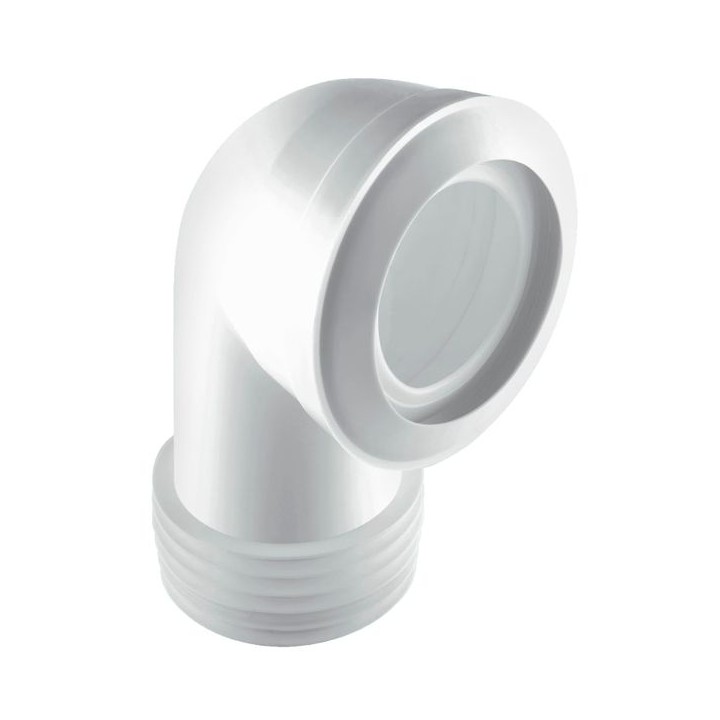McAlpine MAC-8 Macfit WC Connector 90 Degree Bend