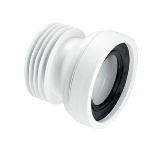 McAlpine WC-CON1 Straight Rigid WC Connector