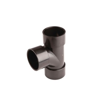 OsmaWeld 4Z190B 87.5¡ Waste tee black 32mm