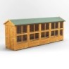 18 x 4 Power Apex Double Door Potting Shed